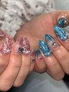 貝殻ネイル