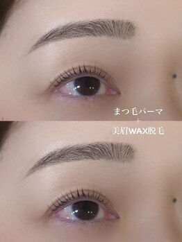 アイラッシュサロン ブラン アリオ鷲宮店(Eyelash Salon Blanc)/まつ毛パーマ+美眉スタイリング