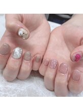ネイルサロン ココロ(Nail salon cocoro)/くまちゃん3Dネイル