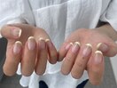 フレンチネイル。