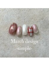 エトワールネイル 高崎筑縄町店(Etoile nail)/25年3月シンプルハンド定額