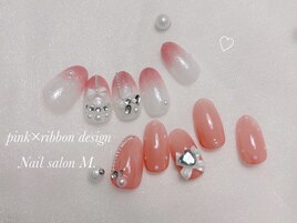 ピンクグラデーション