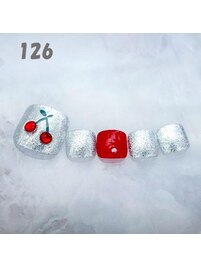 フットネイル：No.126