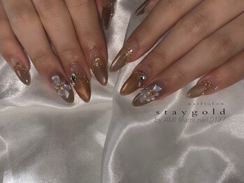 アミ施術お客様ネイル