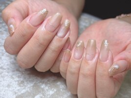 オフィス×ニュアンスネイル