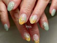 エムシス(Msis)/押し花ネイル