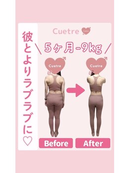 キュートレ 門前仲町店(Cuetre)/お客様のビフォアフ♪
