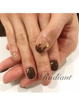 ラディアント 学芸大学(Radiant)/チョコがけネイル
