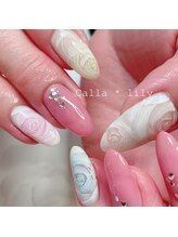 カラーリリー 恵比寿(Calla lily)/ふんわりローズ