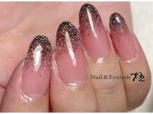 ナナマルニ(702)/フラッシュ　ラメグラデーション