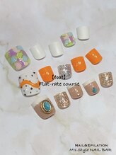 エムズスタイル ネイルバー(M's Style NAIL BAR)/フットデザインサンプル
