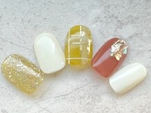 コーラルワン(CORAL ONE)/チェック柄ネイル