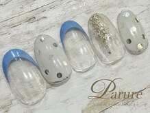 パリュール 西荻窪(Parure)/定額Bコース　ドット　ブルー