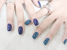 ワンカラーネイル☆￥5500/パラジェル＋￥1000