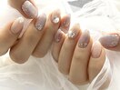 梅雨っぽニュアンスネイル