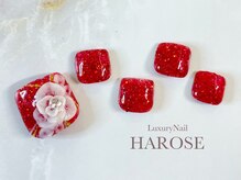 ラグジュアリーネイル ハローズ(HAROSE)/フットジェルアートコース