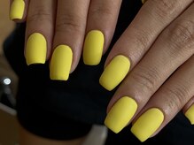 ルカ 原宿(lux)/イエローサマーネイル