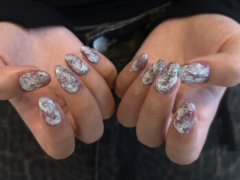 ホワイルアットネイル ハラジュク(while at nail HARAJUKU)/nagi定額デザイン