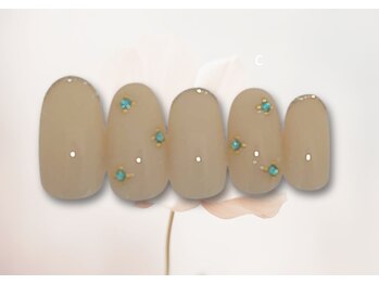 アイラッシュアンドネイルサロン カンカ(Kanka)/ネイルデザインC16￥6，900