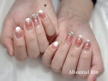 アリサネイル(ALISA NAIL)/雪の結晶ネイル
