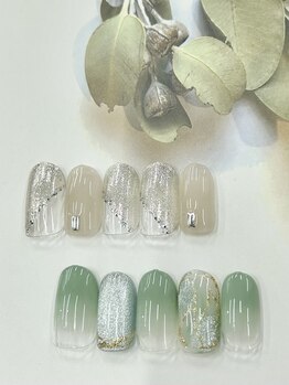 クレアネイル 高崎ウニクス店/4650円定額メニューデザイン例