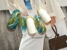 夏ニュアンスネイル