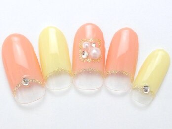 リボン 立川店(Ribbon)/定額SimpleArt6700円+tax パール