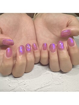 エルネイル(elu nail)/ニュアンス/定額/ぷっくり