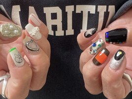 個性派ネイル