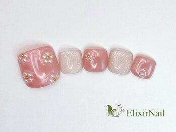 エリクサーネイル 西武新宿(Elixir Nail)/フット　やり放題／クーポン使用