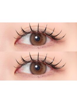 目の形にあったエクステ提案が得意