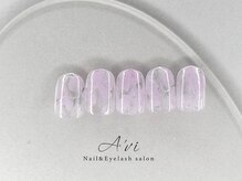 ネイルアンドアイラッシュ アヴィ(Nail and Eyelash A'vi)/ハンド定額デザイン　¥7600