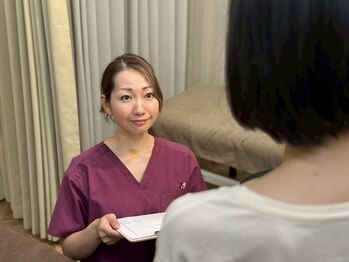 鍼灸ひなた治療院/2・お話を伺います