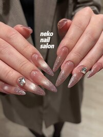 マグネットネ　ラメグラ　ロング