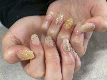 ガーデン ヘア&エステ&ネイル Garden/クリスマスネイル 冬デザイン