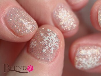 ブレンド 広尾店(BLEND)/手書きスノーフレイク