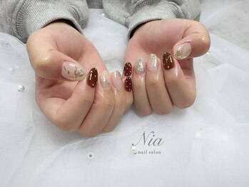 ニア ネイルサロン 大阪駅前第2ビル(Nia)/クリスマスネイル