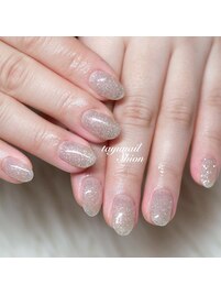 シルバーフラッシュネイル