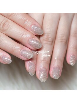 シルバーフラッシュネイル