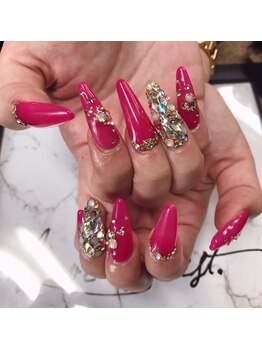 ネイルビューティー アンドエム(Nail Beauty & M)/☆ストーン埋め尽くし☆