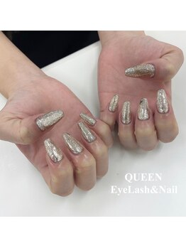 クイーン(QUEEN)/☆★お客さまNail★☆￥6,000