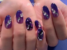 ネイルサロン ブルーム(BLOOM)/パープルグラデーション759