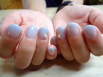 アミュリー ネイル アトリエ(Amury nail atelier)/くすみカラー シアー 大人