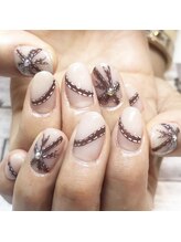 ネイルージュ 梅ヶ丘店(Nailouge)/リボンネイル☆