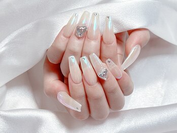 ティーアンドビー ネイルスタジオ(T&B NAIL STUDIO)/トレンドワンホンちゅるんネイル