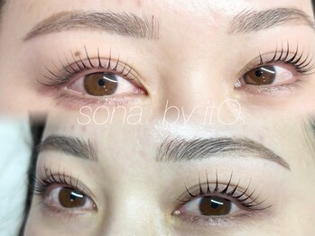 ソナ バイ イト(sona by itO.)/眉毛Wax&デザインまつげパーマ