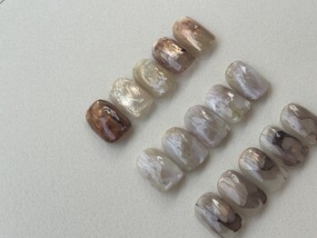 エティル(Etel atelier)/ニュアンス/ちゅるんネイル