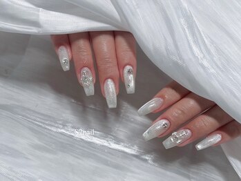 エスツーネイル(S2nail)の写真/【チップ長さ出し１本～OK!!】爪の形や長さなどにお悩みの方、指先をキレイに見せたい方にもオススメ♪