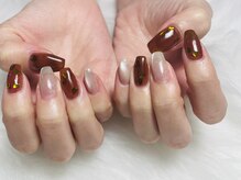 ハニ/秋ネイル
