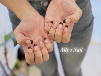 アリーズネイル(Ally's Nail)の写真/《緑区》爪に優しいフィルイン施術♪スピーディー&高技術でモチも◎リーズナブルなお値段で通いやすい♪